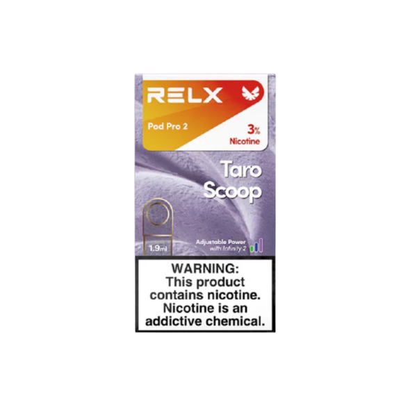 Relx Infinity Pro 2 Pod – Taro Scoop (Pack of 3 Pods)